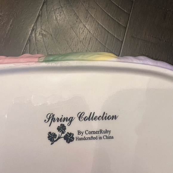 Last 1❗️Pansy Bunnies Salt & Pepper Set - Picture 5 of 12